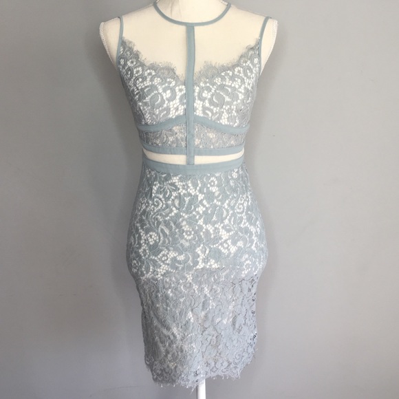 Dresses & Skirts - Mint Mini Lace Dress